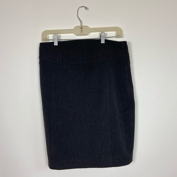Express High Waisted Grey Tailored Skirt size 8 - Picture 13 of 16
